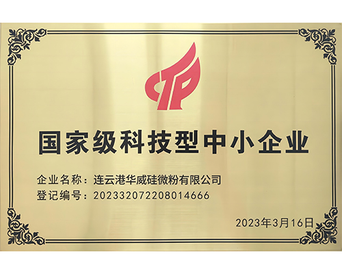 科技型中小企業(yè)證書